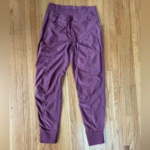 Athleta Attitude II Jogger Pants in Dusty Rose